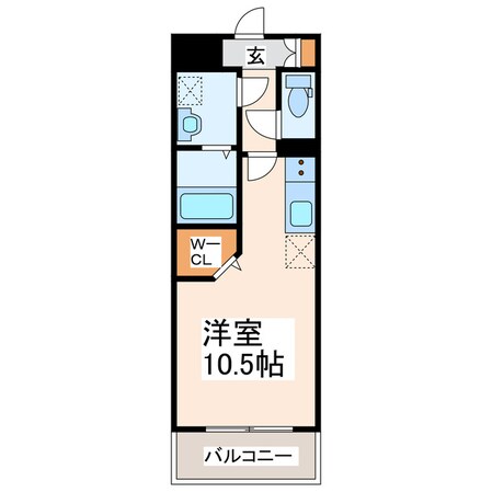 SQUARE新町の物件間取画像